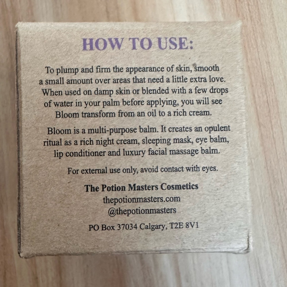 The Potion Bloom Smoothing Balm - Picture 4 of 6